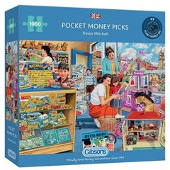 Gibsons Pocket Money Picks 1000-piece Puzzle